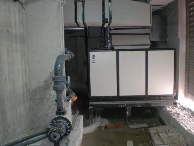 Entfeuchtungsanlage fur Innenpoolbetrieb